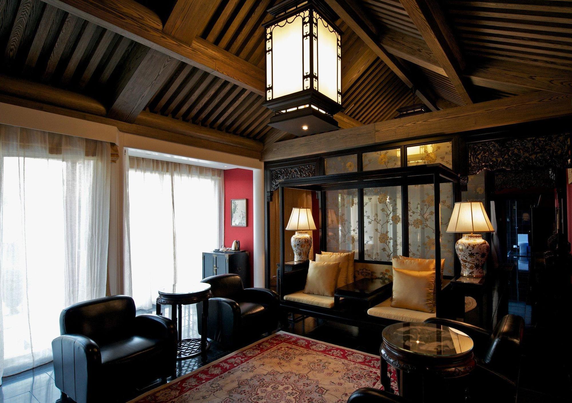 Lv Garden Huanghuali Art Galery Beijing Hotel Yinjiafu Exterior photo