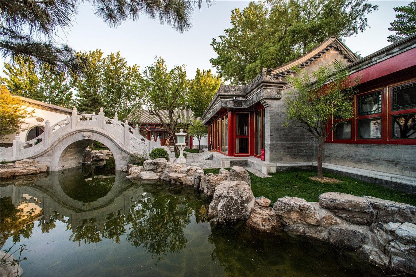 Lv Garden Huanghuali Art Galery Beijing Hotel Yinjiafu Exterior photo