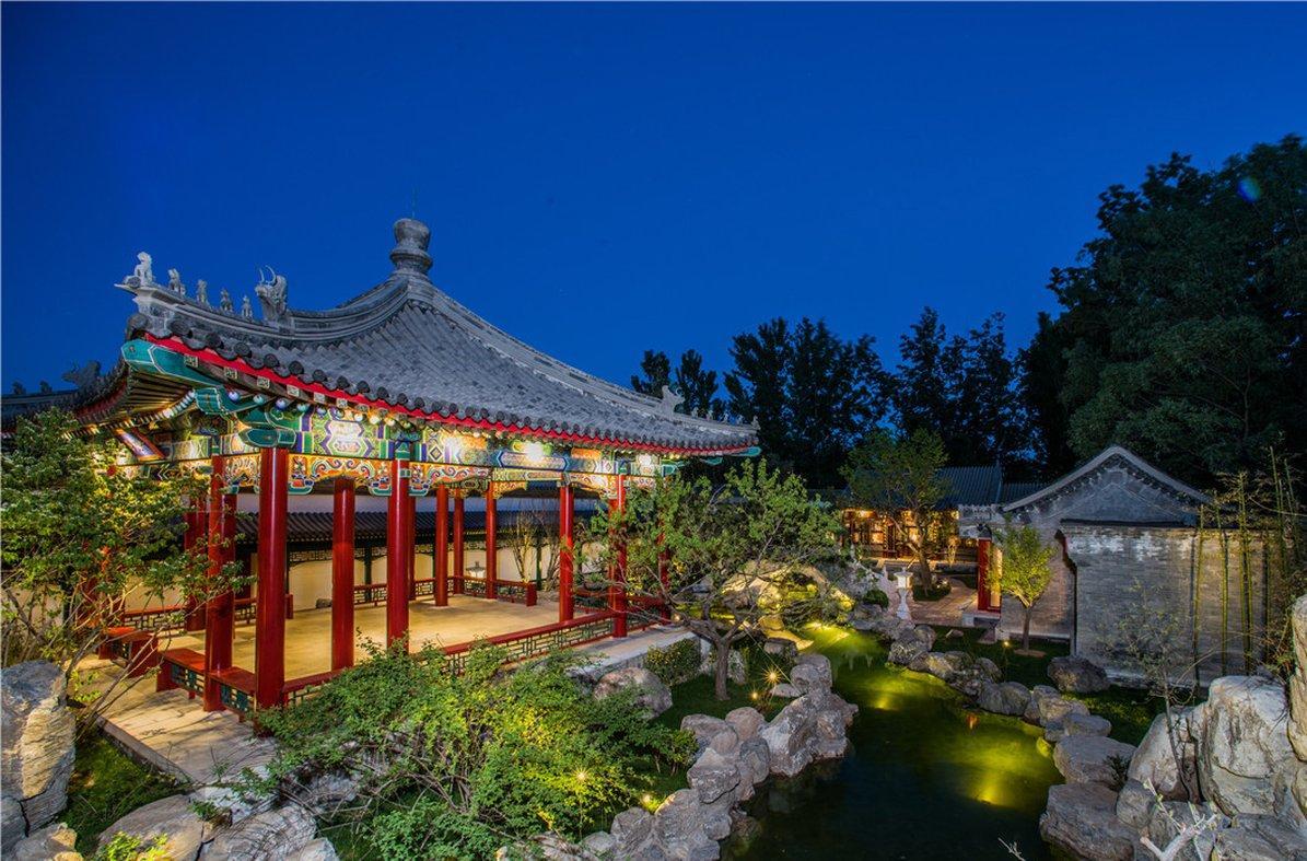 Lv Garden Huanghuali Art Galery Beijing Hotel Yinjiafu Exterior photo
